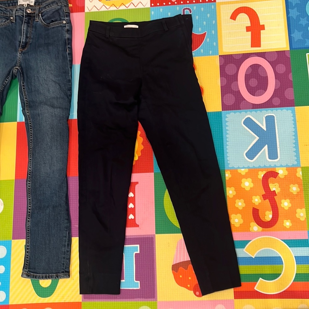 H&M dress pant navy